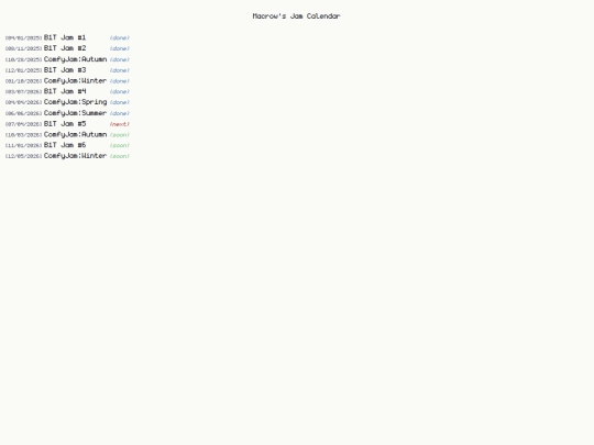 blog/jam-blog screenshot