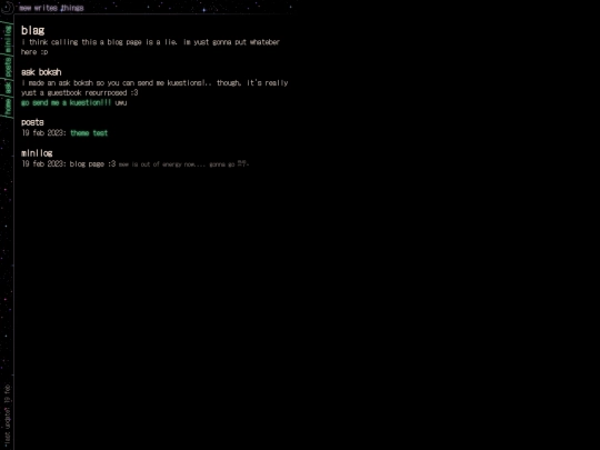 blog screenshot