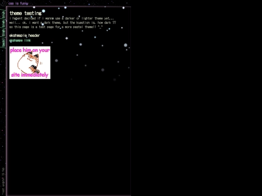 blog/themetest screenshot