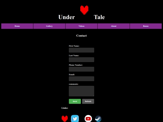 contact screenshot