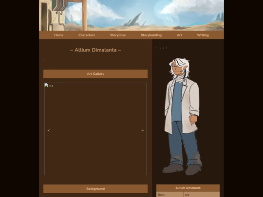 alliumpage screenshot