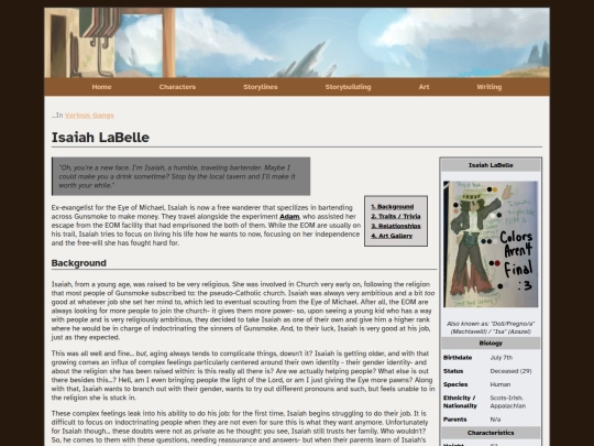 character_isaiah screenshot