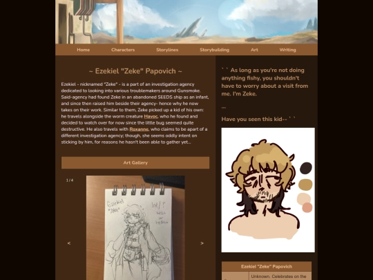 ezekielpage screenshot