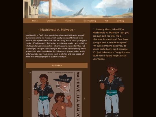 machiavellipage screenshot