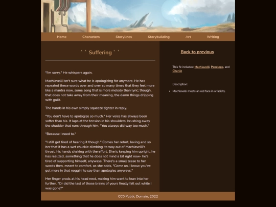 writing_suffering screenshot