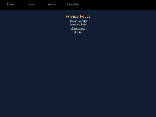 privacy_policy screenshot