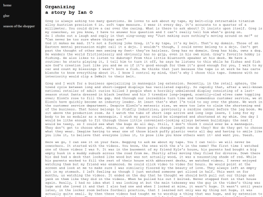 organizing screenshot