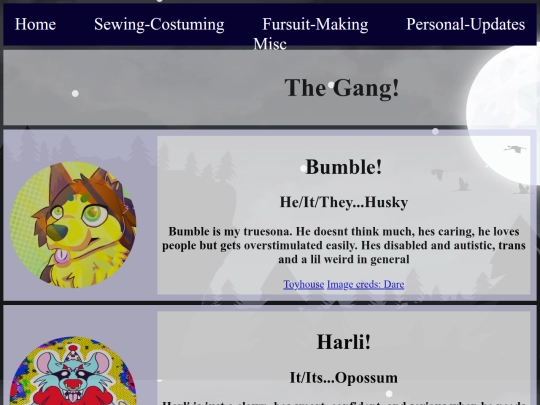character-profiles screenshot