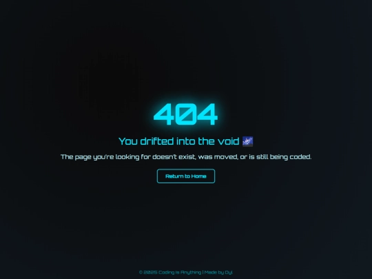 not_found screenshot
