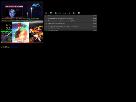 banddiscography/99minutesofchillandrelaxingnintendomusictopoundyourbussyto screenshot