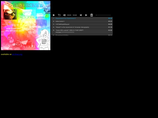 banddiscography/selftitled screenshot