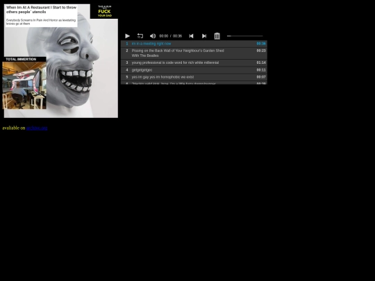 banddiscography/theteenageofplastic screenshot