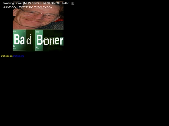 solodiscography/breakingboner-_newsinglenewsingleraremustcollecttybgtybgtybg_ screenshot