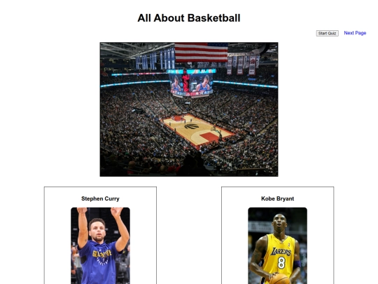 First page screenshot