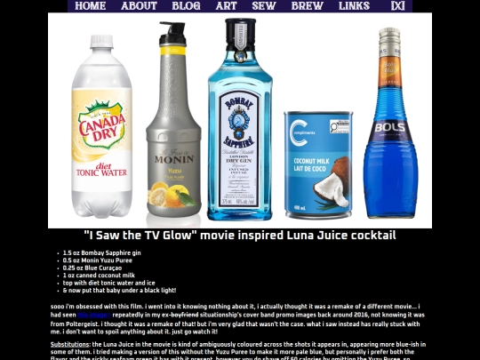 beverages/lunajuice screenshot
