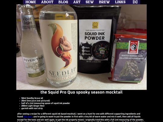 beverages/squidproquo screenshot