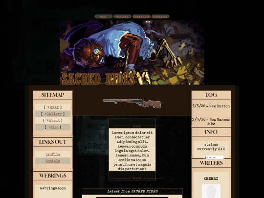 HOMEPAGE screenshot