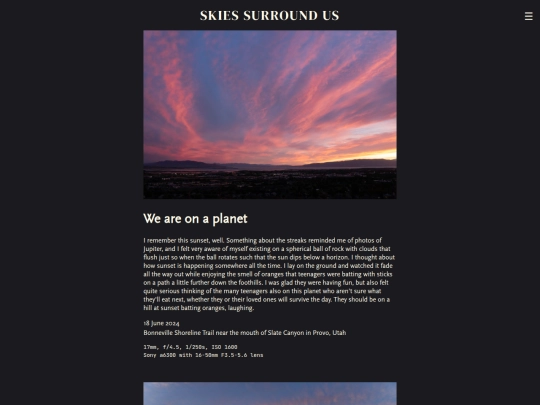 photos/we-are-on-a-planet screenshot