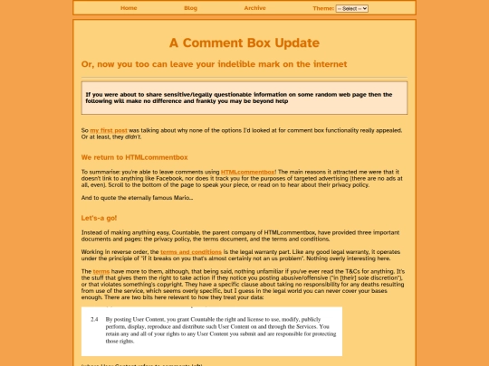blog/posts/2023-03-23-Leave-Yourself-A-Merry-Little-Comment screenshot