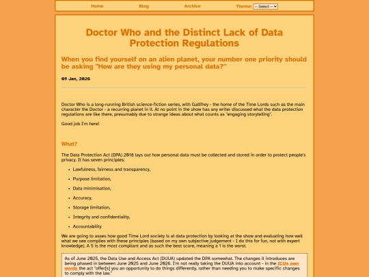 blog/posts/2026-01-09-Doctor-Who-and-the-Distinct-Lack-of-Data-Protection-Regulations screenshot