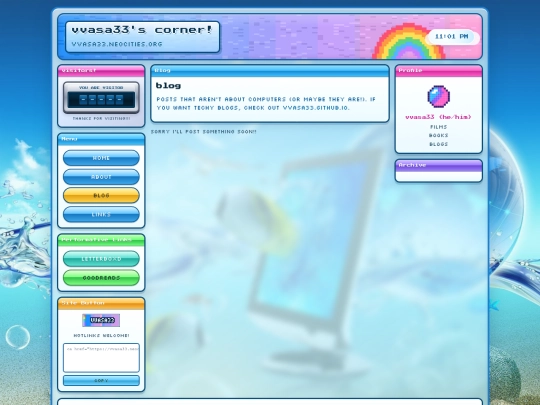 blog screenshot