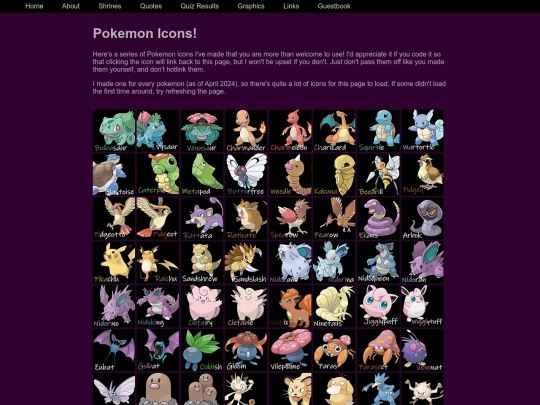 pokemonicons screenshot