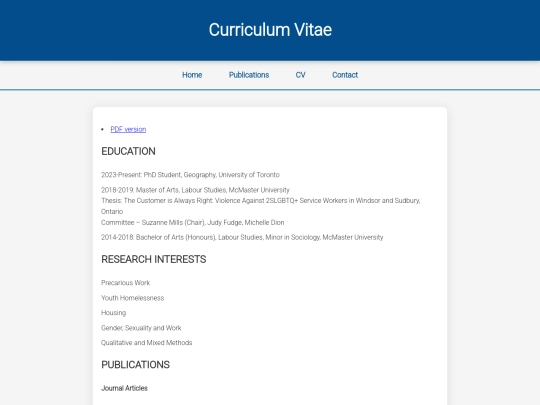 cv screenshot