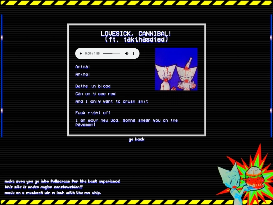 token/music/lovesickcannibal screenshot