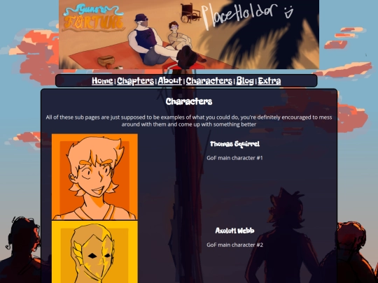 characters screenshot