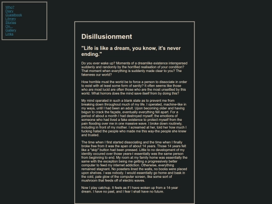 Disillusionment screenshot