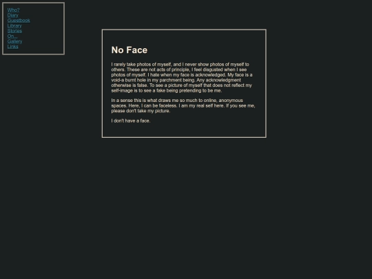 NoFace screenshot