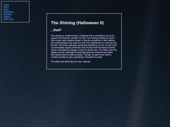 The Shining screenshot