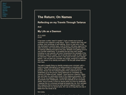 TheReturn screenshot