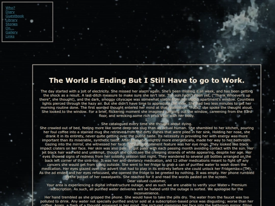 WorldisEndingGotoWork screenshot