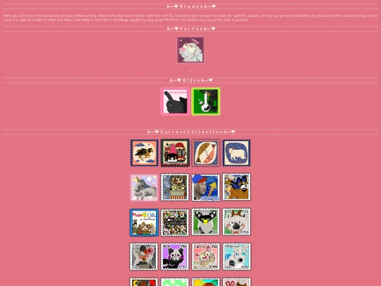 stamps screenshot