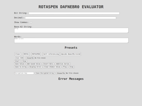 Dafne/calc screenshot