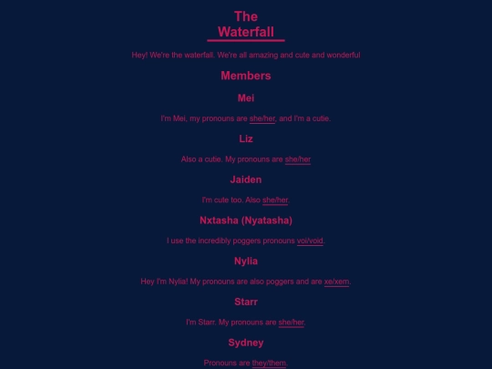 index screenshot