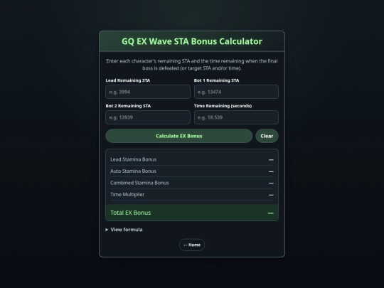 gq-ex-stamina-calc screenshot