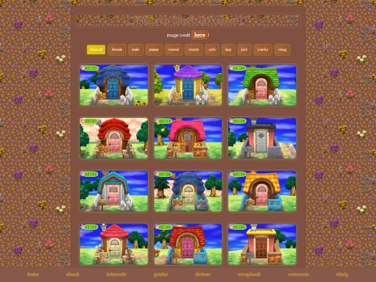 acnl/homes screenshot