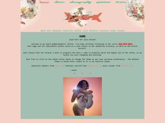 shrines/bjork screenshot