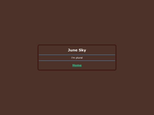 plural screenshot