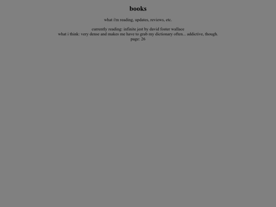 books screenshot