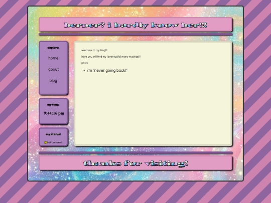 blog/bloghomepage screenshot