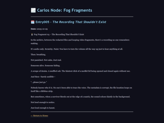 fog-005 screenshot