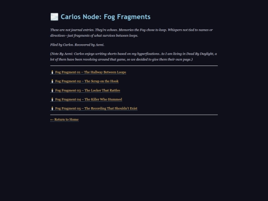 fog screenshot