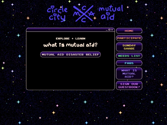 what-is-mutual-aid screenshot