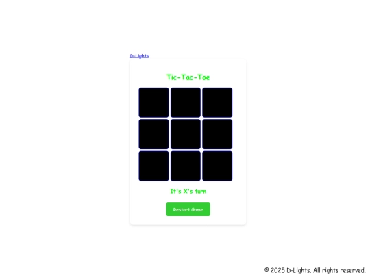 x and o screenshot
