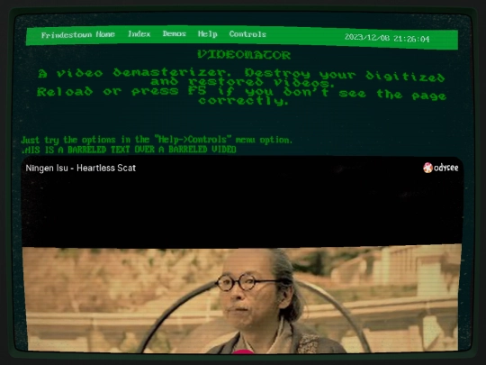 retromator/videomator screenshot