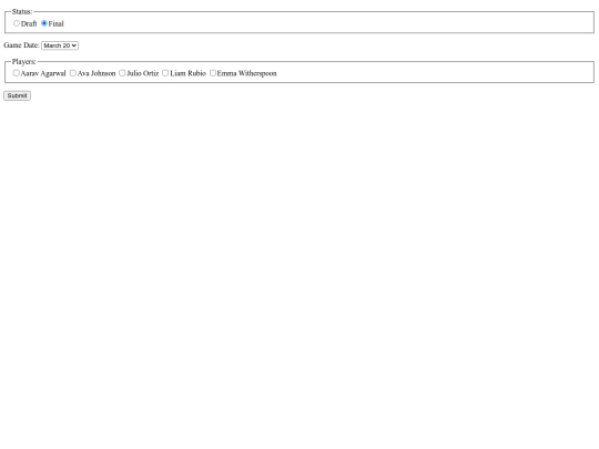 LAB_ Form for joining a social network (HTML) screenshot