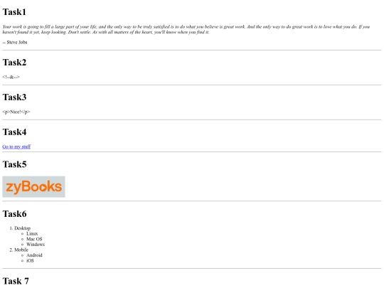 LAB_ HTML practice screenshot